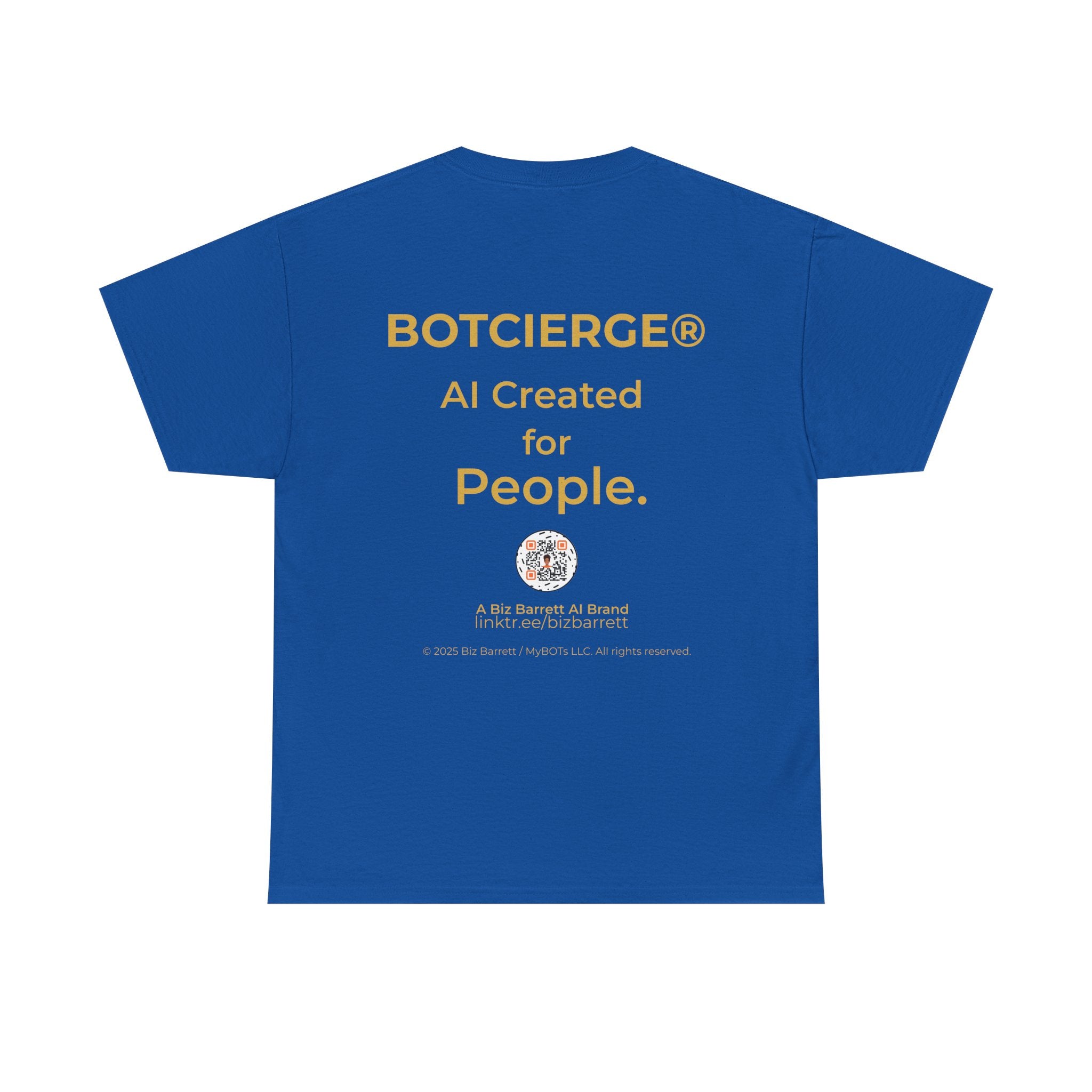 Unisex Personal Development BOT Heavy Cotton Tee (Dark Edition)