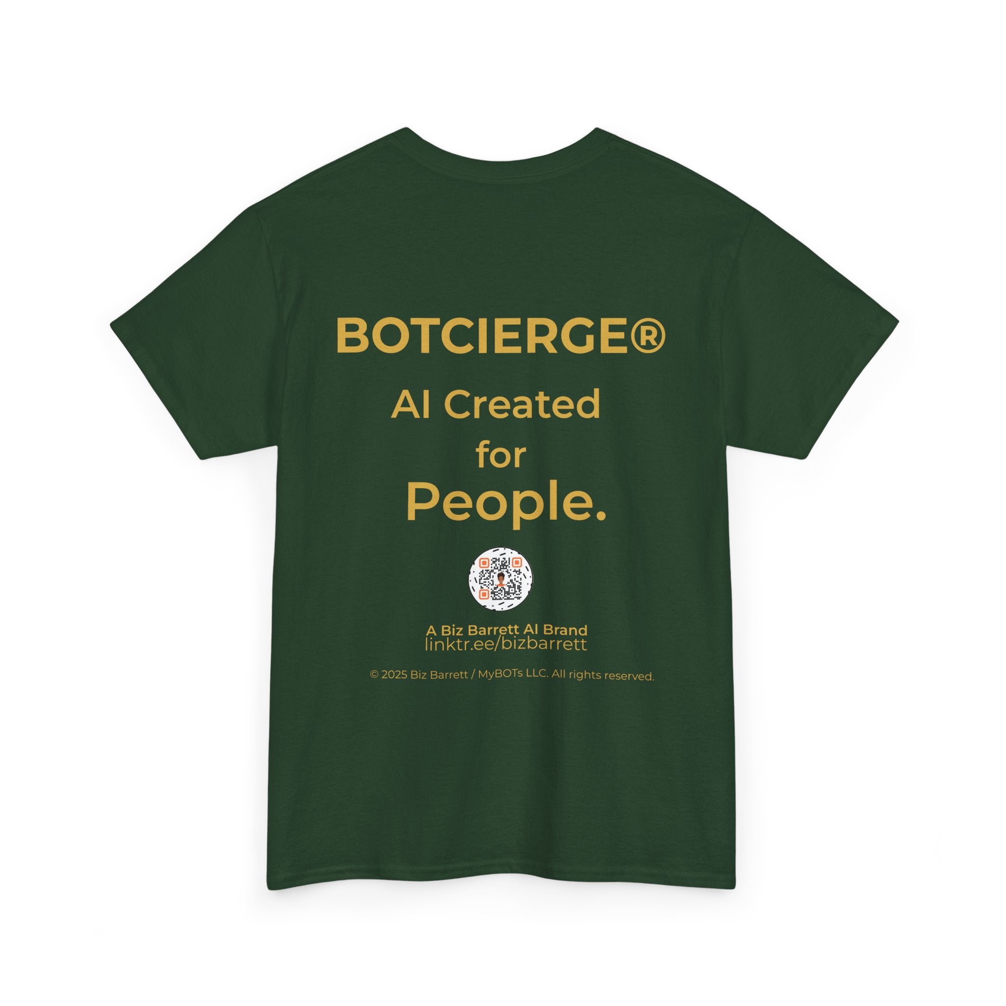 Unisex Personal Development BOT Heavy Cotton Tee (Dark Edition)