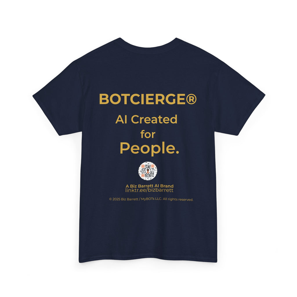 Unisex Personal Development BOT Heavy Cotton Tee (Dark Edition)