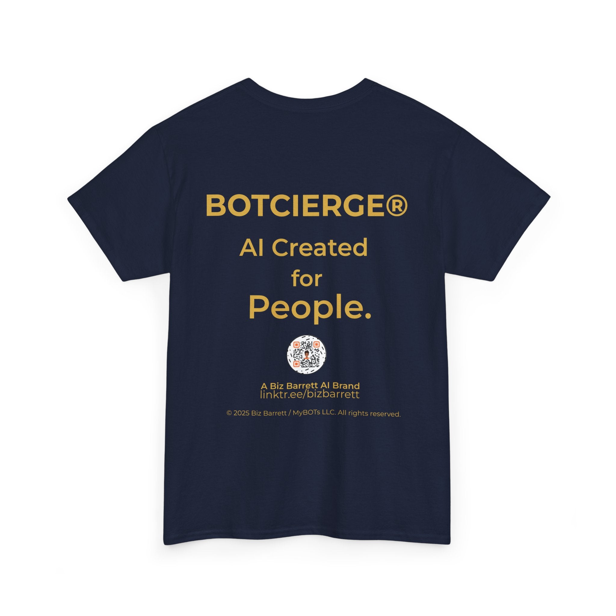 Unisex Personal Development BOT Heavy Cotton Tee (Dark Edition)