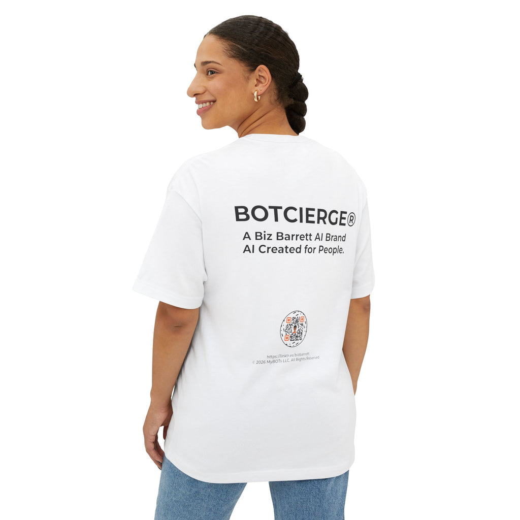 Unisex Logo Oversized Boxy Tee (Light Edition)