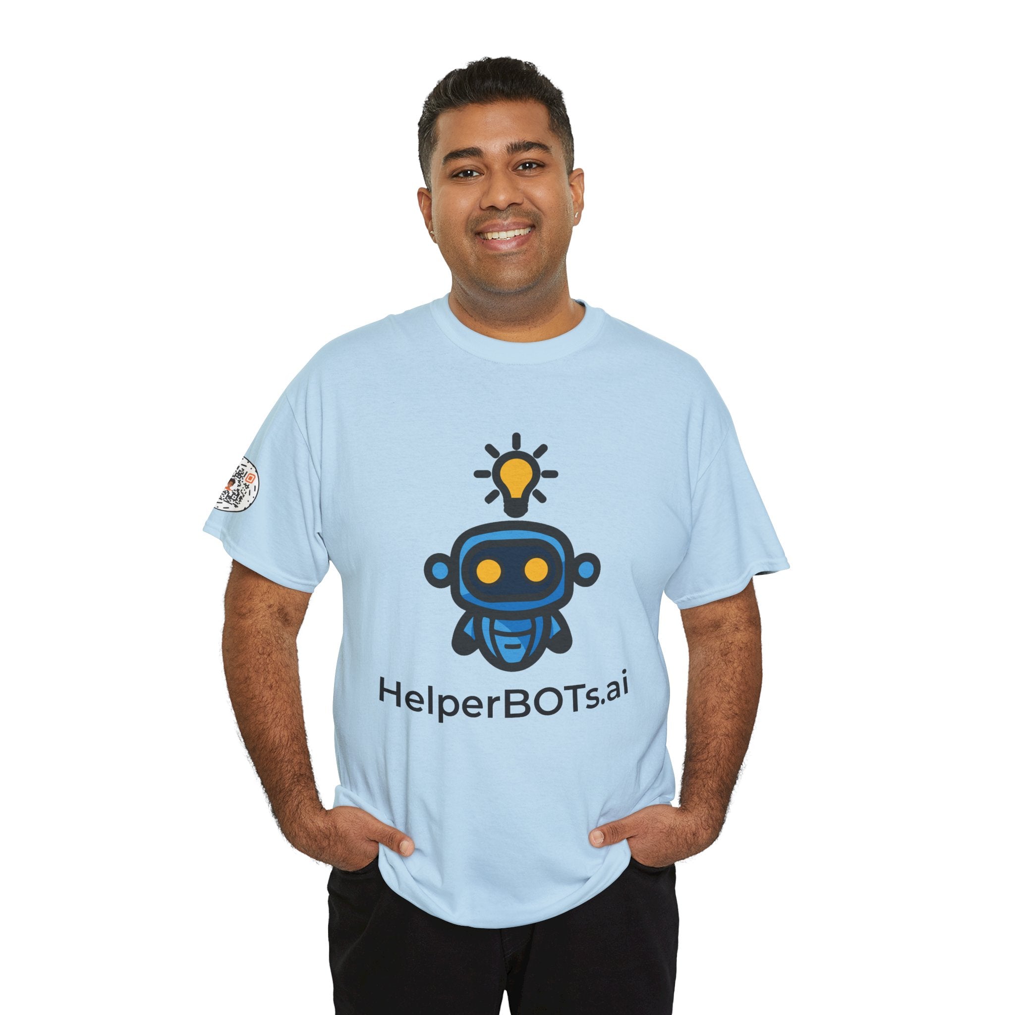 Unisex Personal Development BOT Heavy Cotton Tee (Light Edition with Black Print)