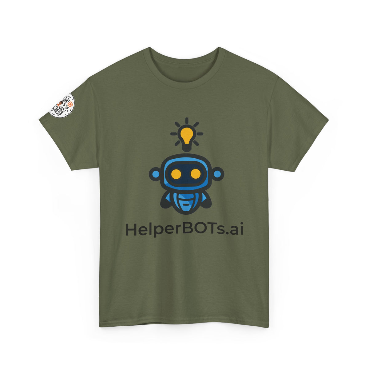 Unisex Personal Development BOT Heavy Cotton Tee (Light Edition with Black Print)