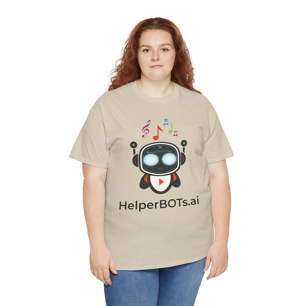 Unisex Music BOT Heavy Cotton Tee (Light Edition)