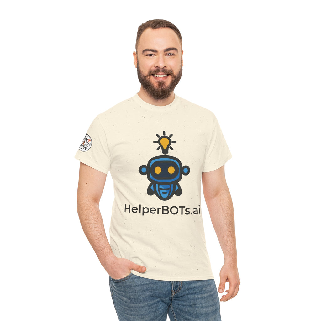 Unisex Personal Development BOT Heavy Cotton Tee (Light Edition with Black Print)