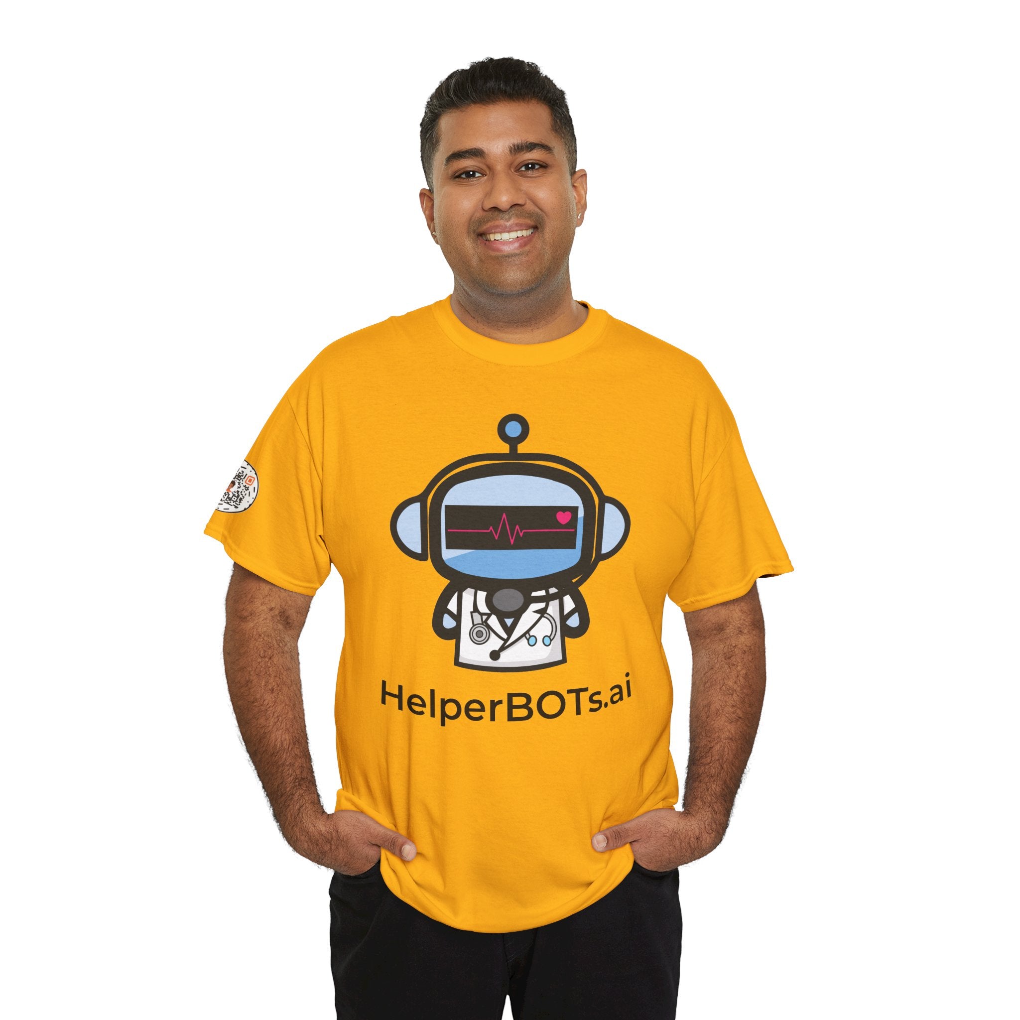Unisex Medical BOT Heavy Cotton Tee (Light Edition with Black Print)