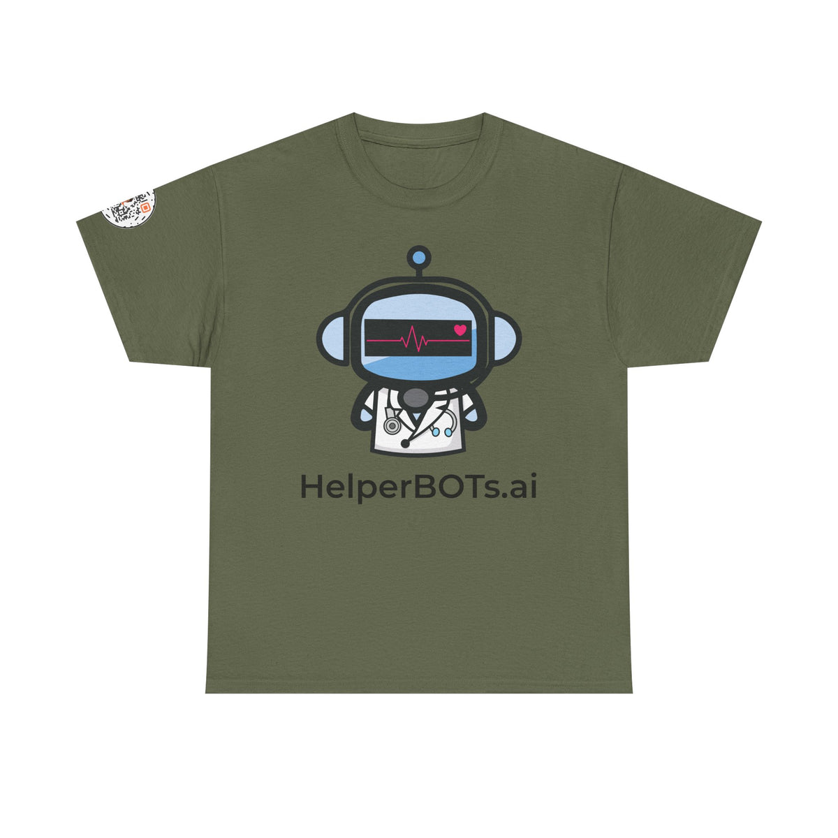 Unisex Medical BOT Heavy Cotton Tee (Light Edition with Black Print)