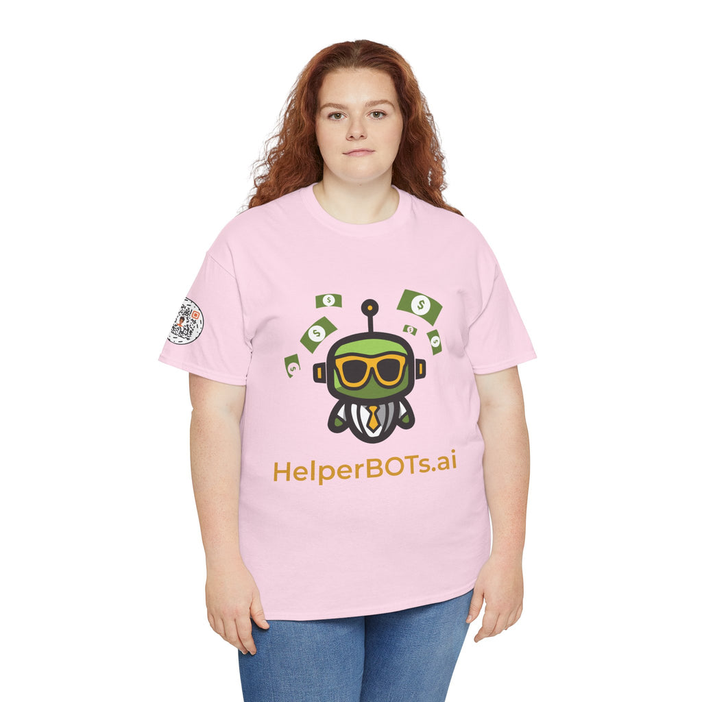 Unisex Financial BOT Heavy Cotton Tee (Light Edition with Gold Print)