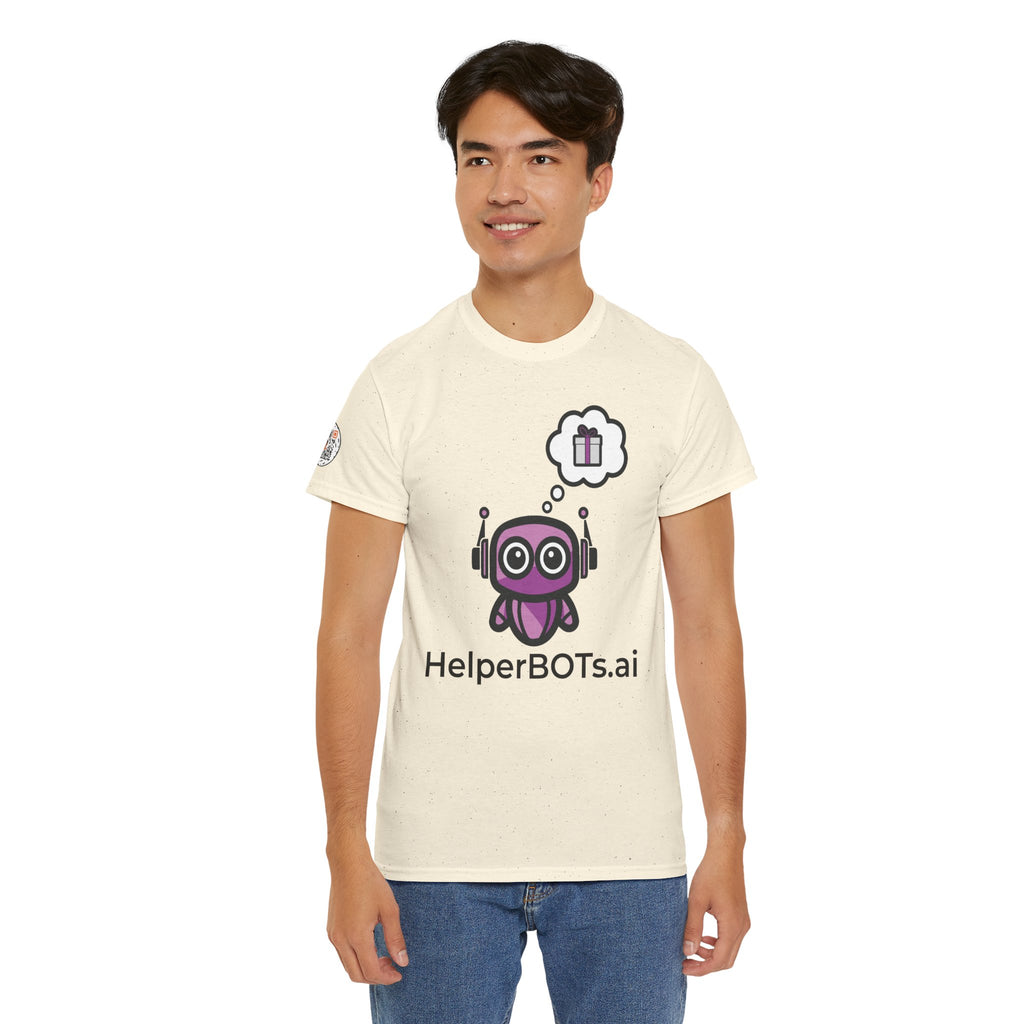 Unisex Love and Relationships BOT Heavy Cotton Tee (Light Edition with Black Print)