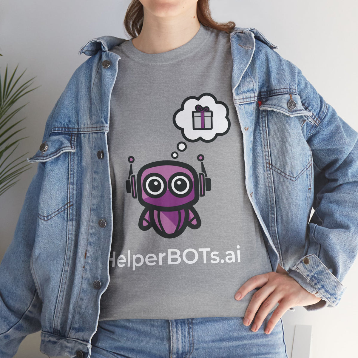 Unisex Love and Relationships BOT Heavy Cotton Tee (Dark Edition with White Print)