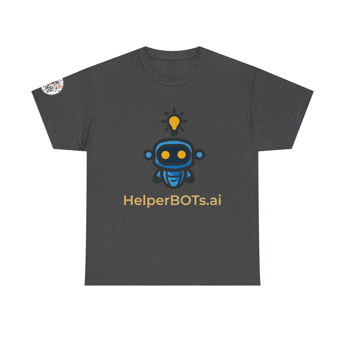 Unisex Personal Development BOT Heavy Cotton Tee (Dark Edition with Gold Print)