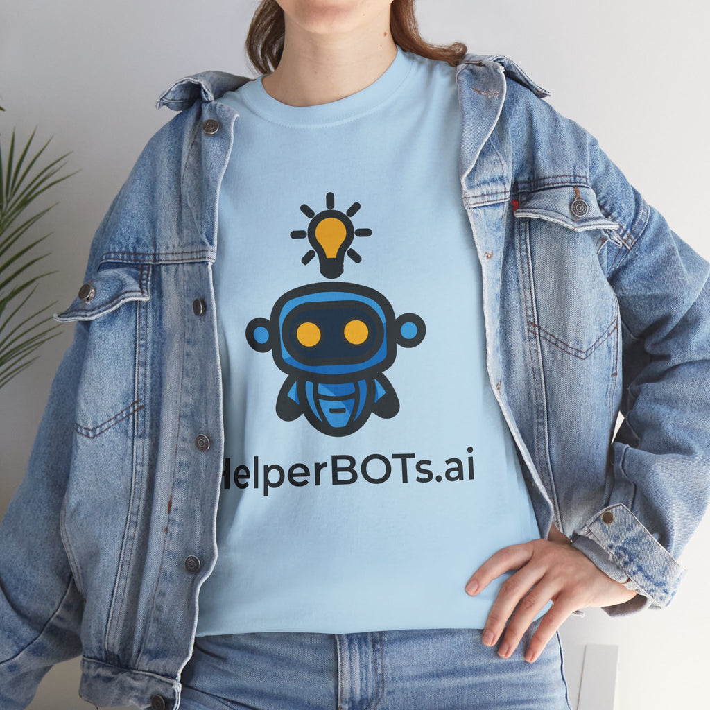 Unisex Personal Development BOT Heavy Cotton Tee (Light Edition with Black Print)