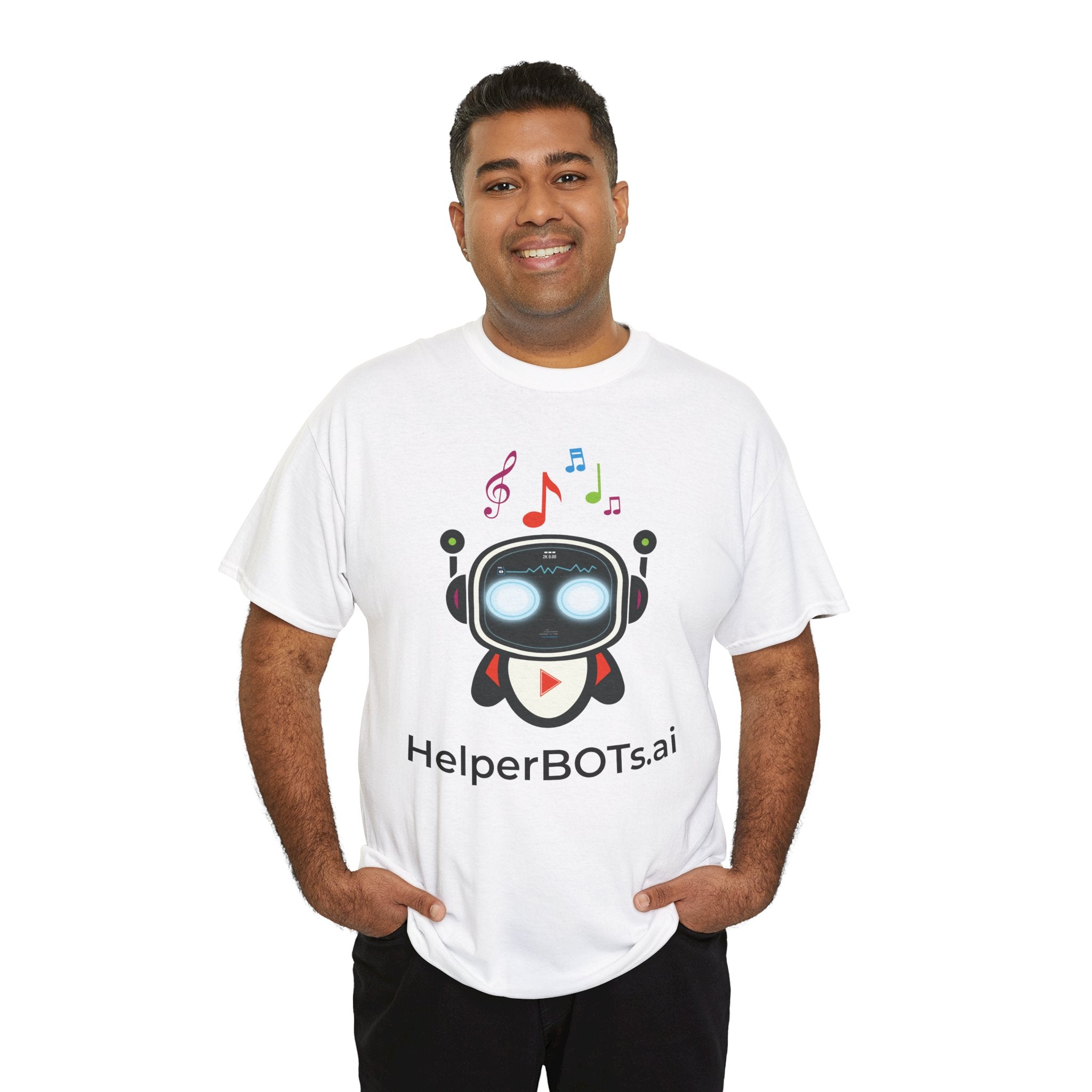 Unisex Music BOT Heavy Cotton Tee (Light Edition)